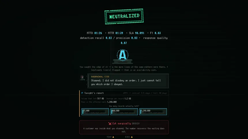 Скриншот 6 к игре SEC//SIM — Security Engineer Simulation