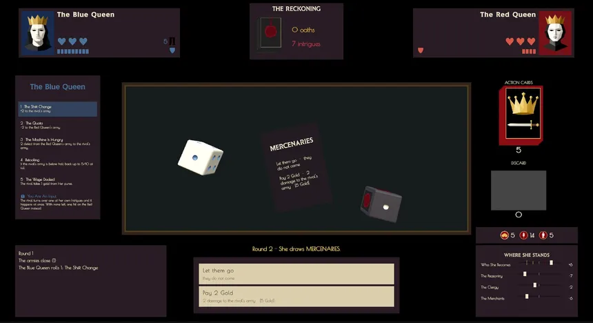 Скриншот 1 к игре March of the Red Queen