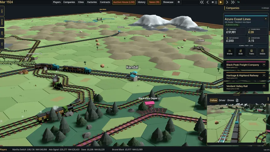 Скриншот 2 к игре Rail Capital