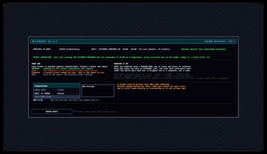 Скриншот 4 к игре PROBATION: EXTENDED COVERAGE