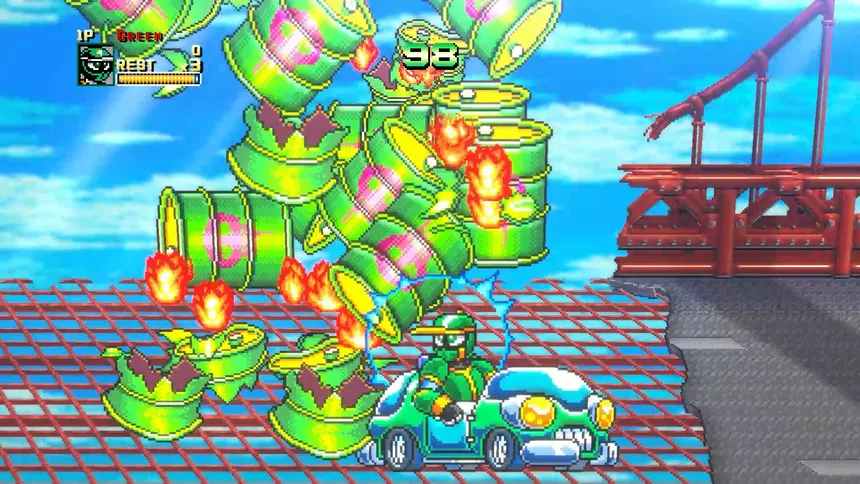 Скриншот 2 к игре Ninja Baseball League-Man: Bases Loaded