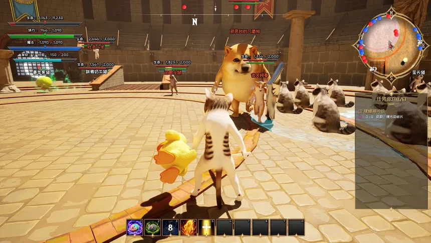 Скриншот 5 к игре Cat Meme Wars