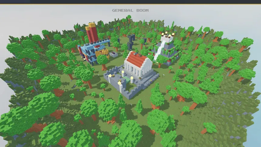 Скриншот 1 к игре Voxel Siege