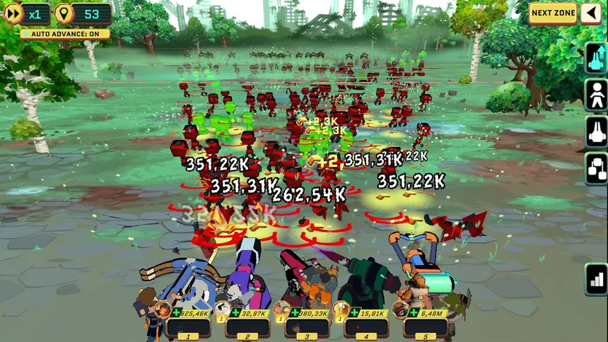 Скриншот 1 к игре Idle Resistance