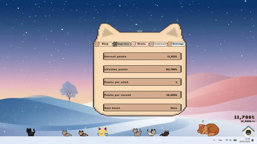 Скриншот 6 к игре Desktop Cat Clicker