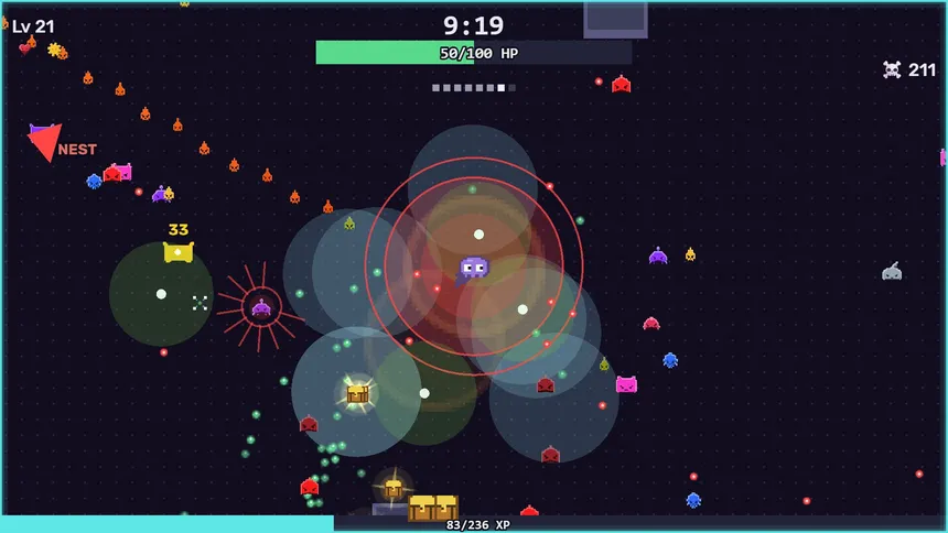 Скриншот 4 к игре Swarmdle