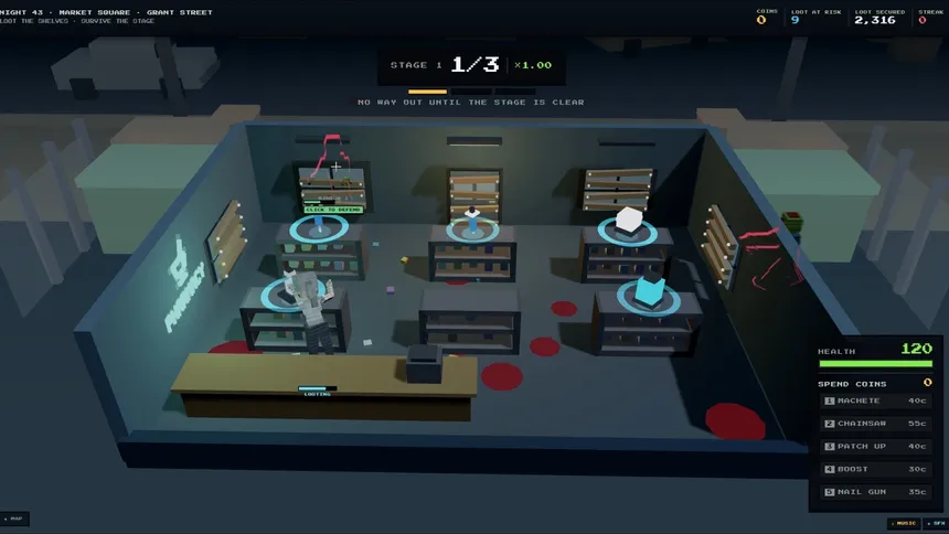 Скриншот 8 к игре An Unreasonable Number of Zombies