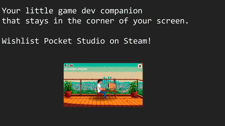 Скриншот 6 к игре Pocket Studio Desktop Companion
