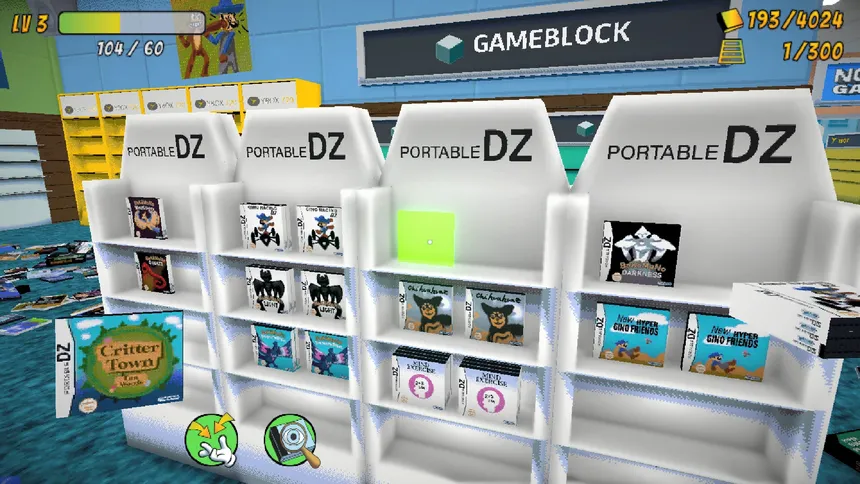 Скриншот 1 к игре Nostalgia Game Shop: Tidy Up