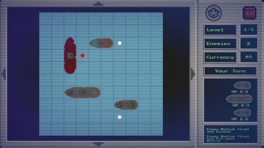 Скриншот 1 к игре Battleships: FleetForge