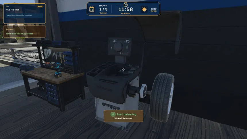 Скриншот 3 к игре Tire Dealer Simulator