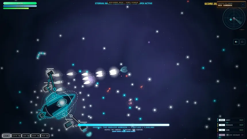 Скриншот 1 к игре XenoVector