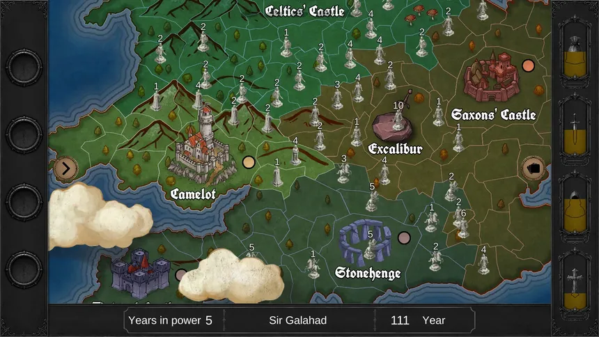 Скриншот 1 к игре Throne & Conquest: King Arthur