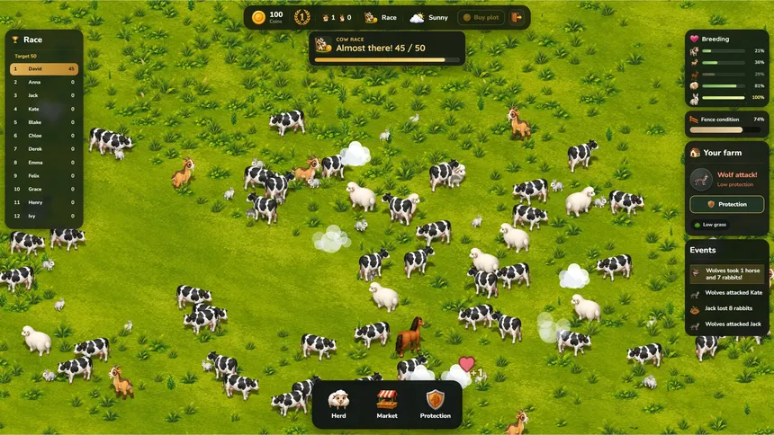 Скриншот 8 к игре Herd League