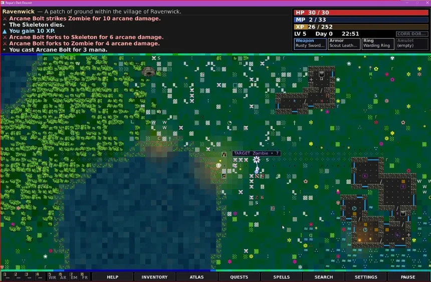 Скриншот 1 к игре Rogue’s Dark Descent