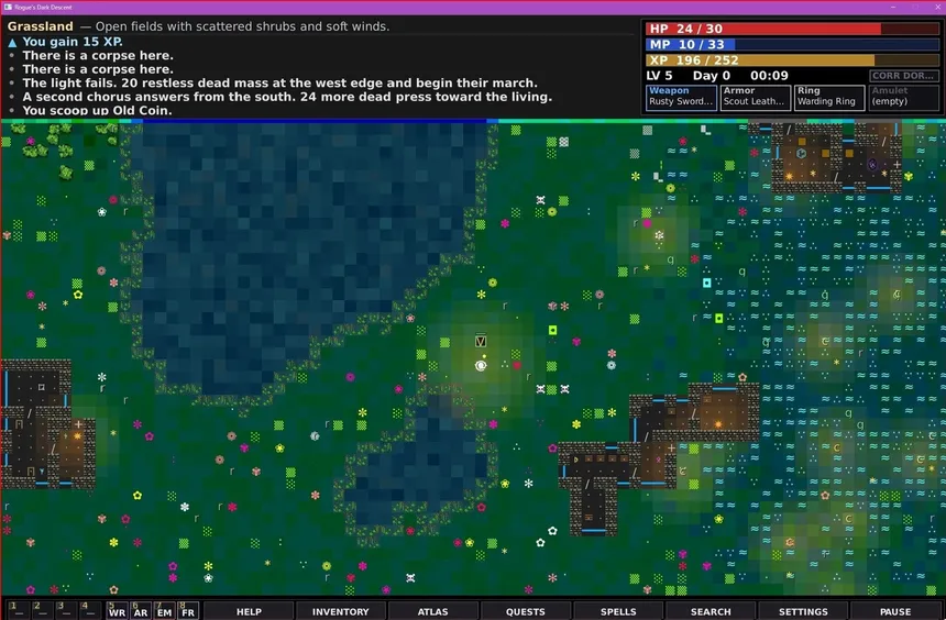 Скриншот 2 к игре Rogue’s Dark Descent