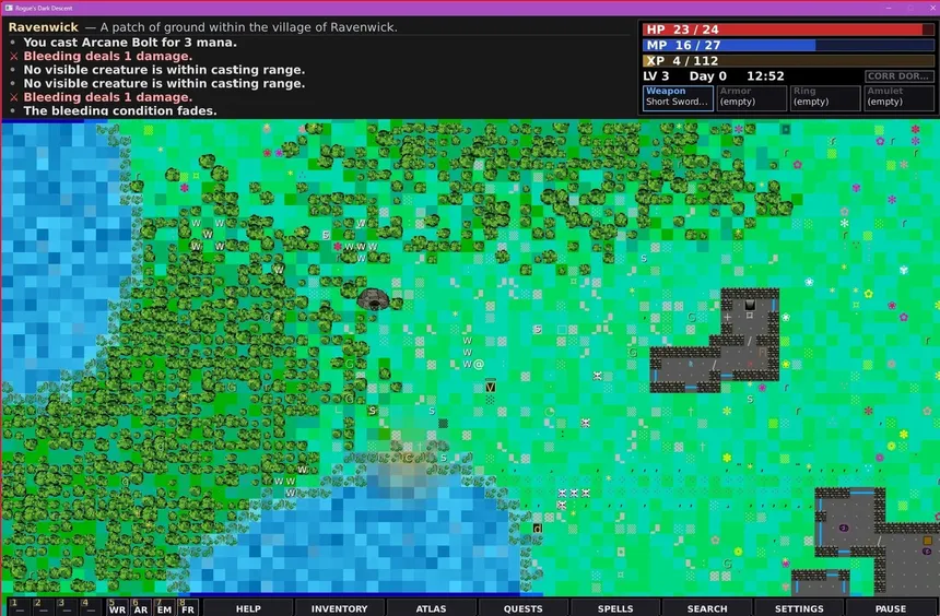 Скриншот 4 к игре Rogue’s Dark Descent