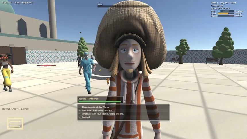 Скриншот 1 к игре Beggar Simulator: Istanbul