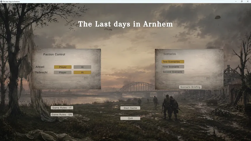 Скриншот 1 к игре The Last Days in Arnhem