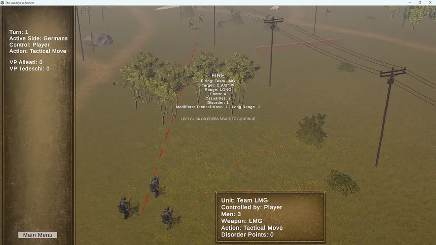 Скриншот 3 к игре The Last Days in Arnhem