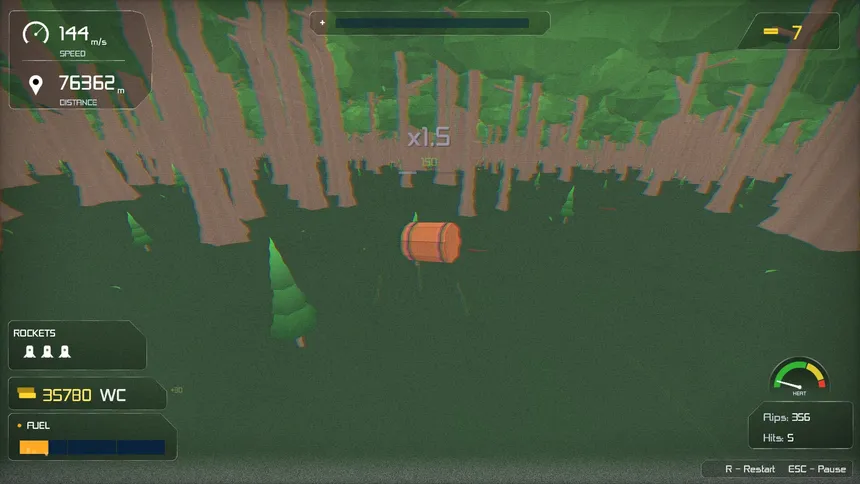 Скриншот 5 к игре Throw a Barrel Down a Hill
