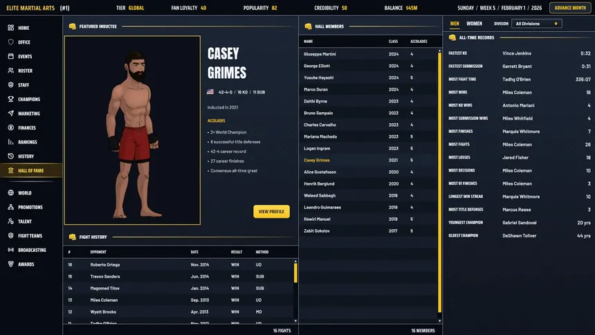 Скриншот 2 к игре MMA Sim King