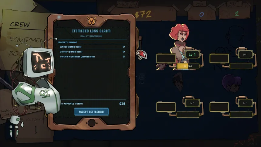 Скриншот 2 к игре Incremental Heist and Insurance Fraud
