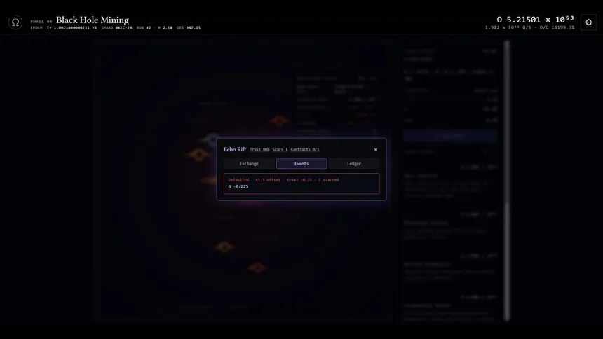 Скриншот 1 к игре RESET-0: Entropy Architect