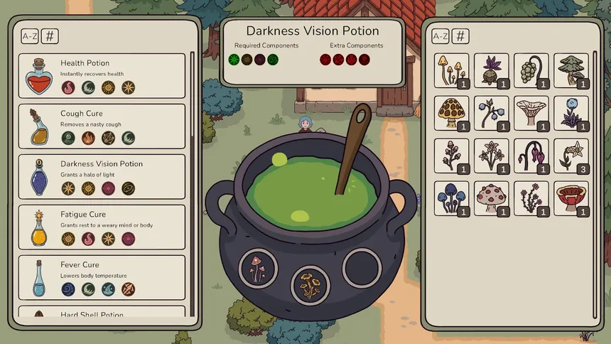 Скриншот 1 к игре Goldenwort