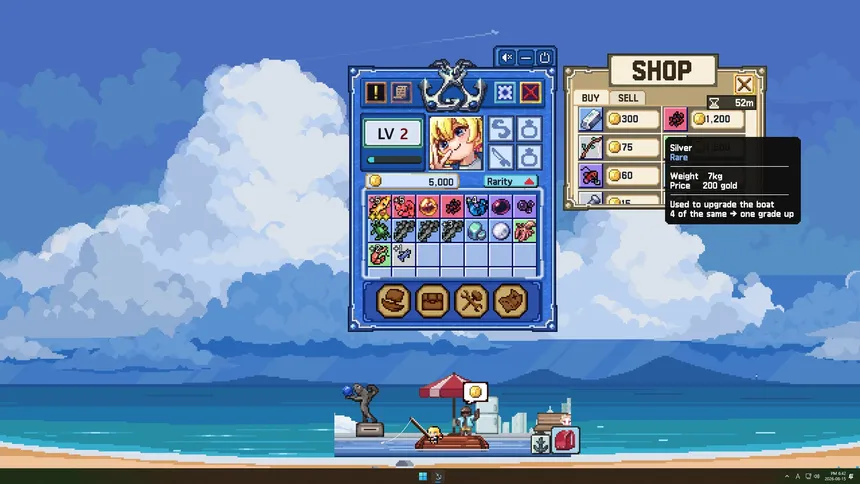 Скриншот 2 к игре TBF: Task Bar Fishing