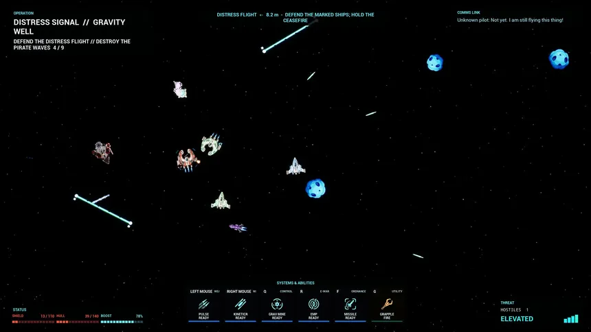 Скриншот 1 к игре Broken Orbits