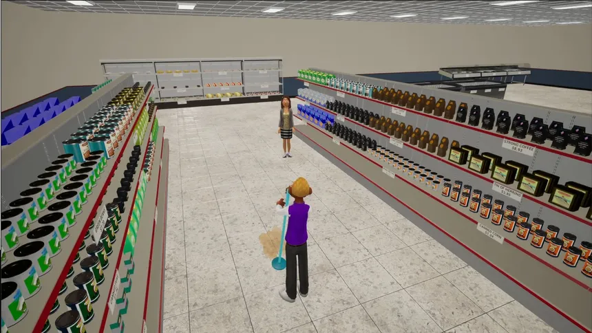 Скриншот 4 к игре Rude Supermarket Simulator