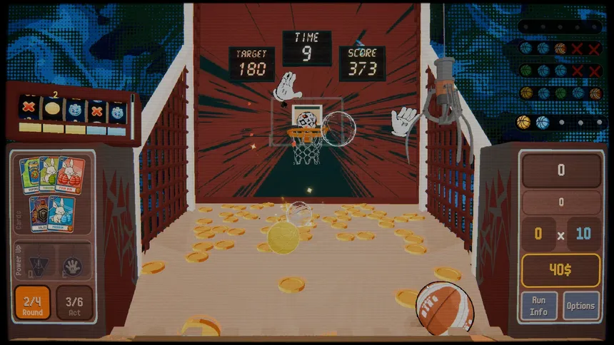 Скриншот 2 к игре BUNNYBALL: Arcade Basketball Roguelike