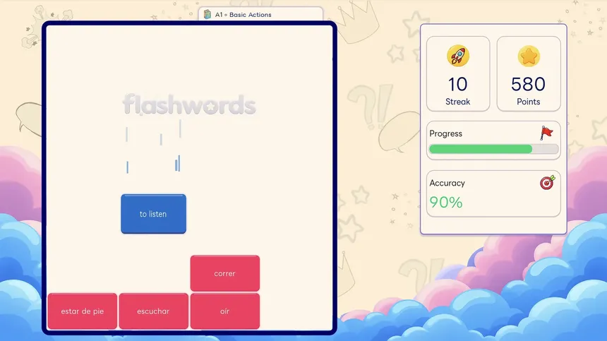 Скриншот 8 к игре FlashWords: Wordfall