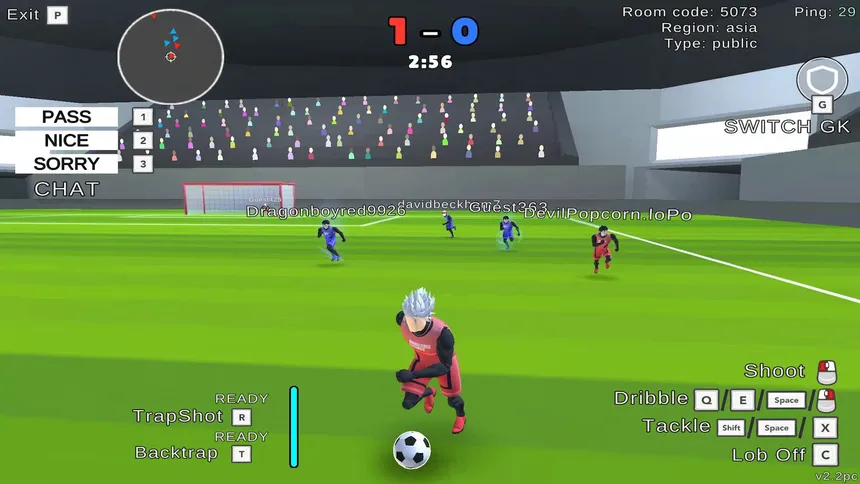 Скриншот 5 к игре Unmatched Ego 2 - Soccer Action