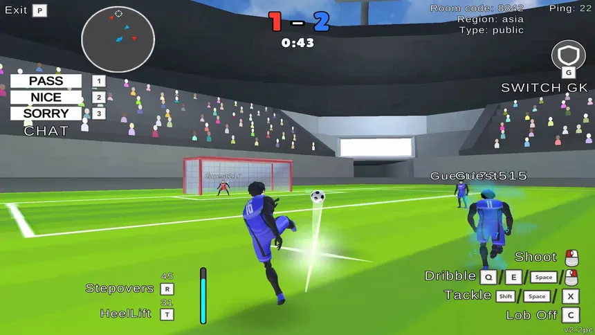 Скриншот 6 к игре Unmatched Ego 2 - Soccer Action