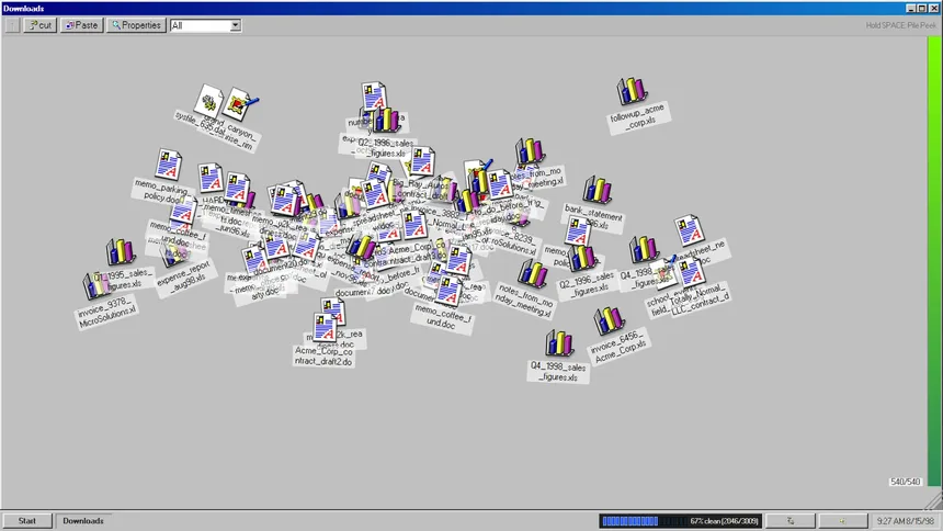 Скриншот 8 к игре DESKTOP CLEANER 98