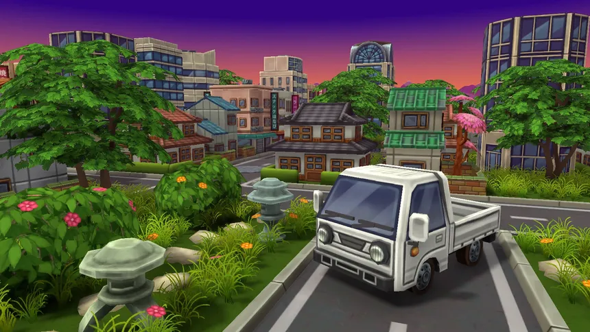 Скриншот 6 к игре Hakodate 1983: A City Pop Delivery Story