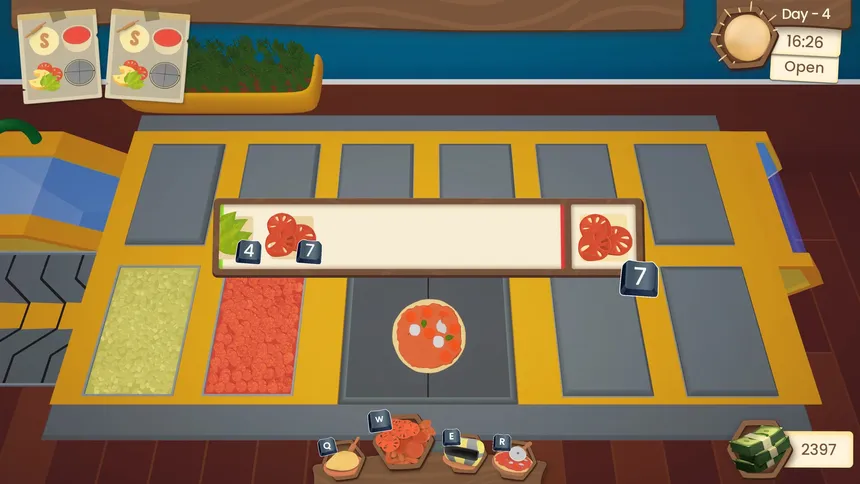 Скриншот 1 к игре Numpad Chef: Pizza Rush