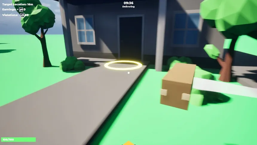Скриншот 3 к игре Exploding Delivery Service