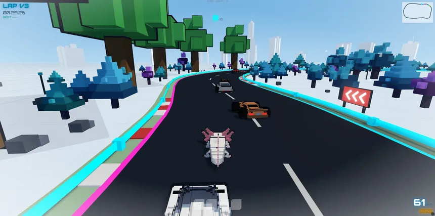Скриншот 2 к игре VOXEL DRIFT RACER