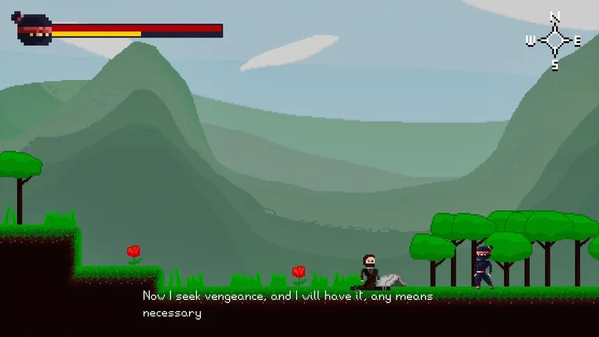 Скриншот 1 к игре Ninja's Vengeance
