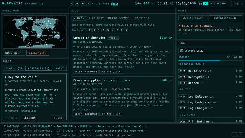 Скриншот 1 к игре Blackwire