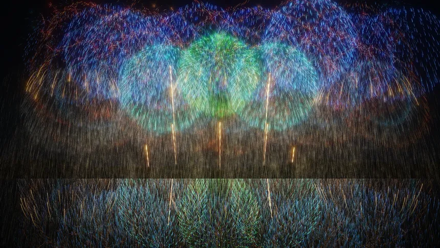 Скриншот 3 к игре BURST NOIR - Fireworks Simulator