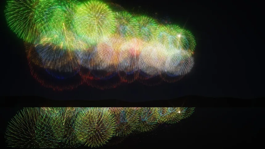 Скриншот 5 к игре BURST NOIR - Fireworks Simulator