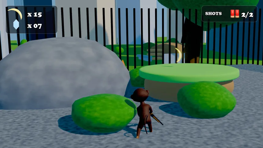 Скриншот 3 к игре Monkey With A Gun