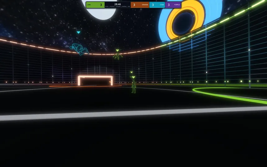 Скриншот 2 к игре Galactiball