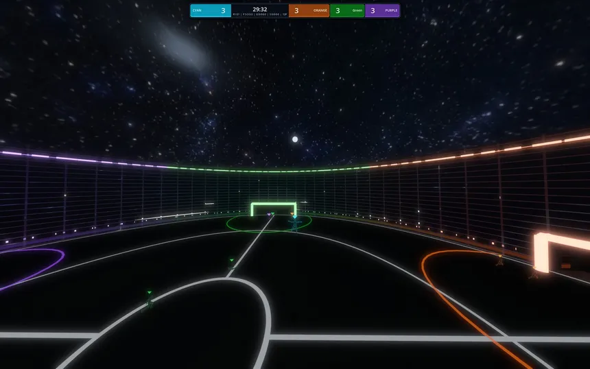 Скриншот 3 к игре Galactiball