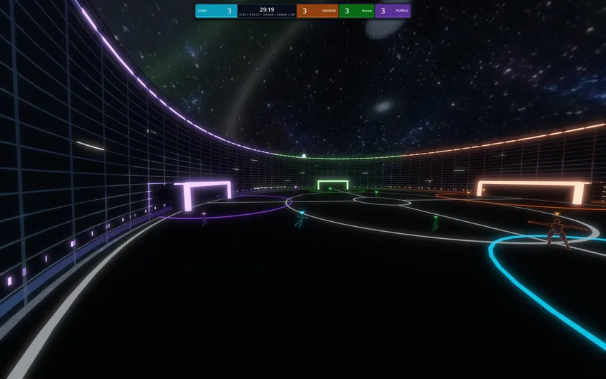Скриншот 4 к игре Galactiball