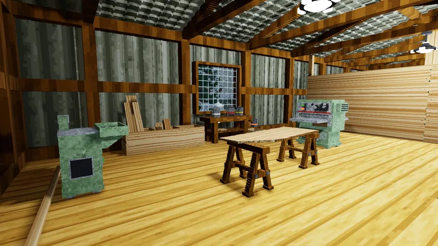 Скриншот 2 к игре The Woodworking Game